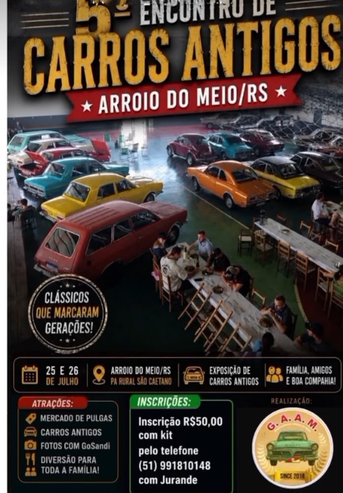 Encontro de Carros Antigos