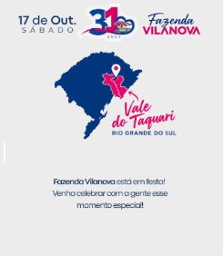 Aniversário 31 anos Fazenda Vilanova